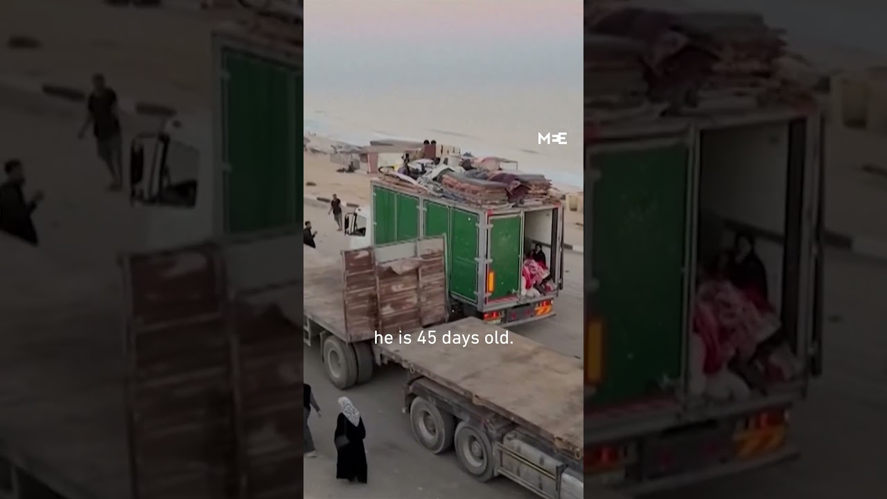 Palestinians flee Gaza City overnight amid Israeli military operations