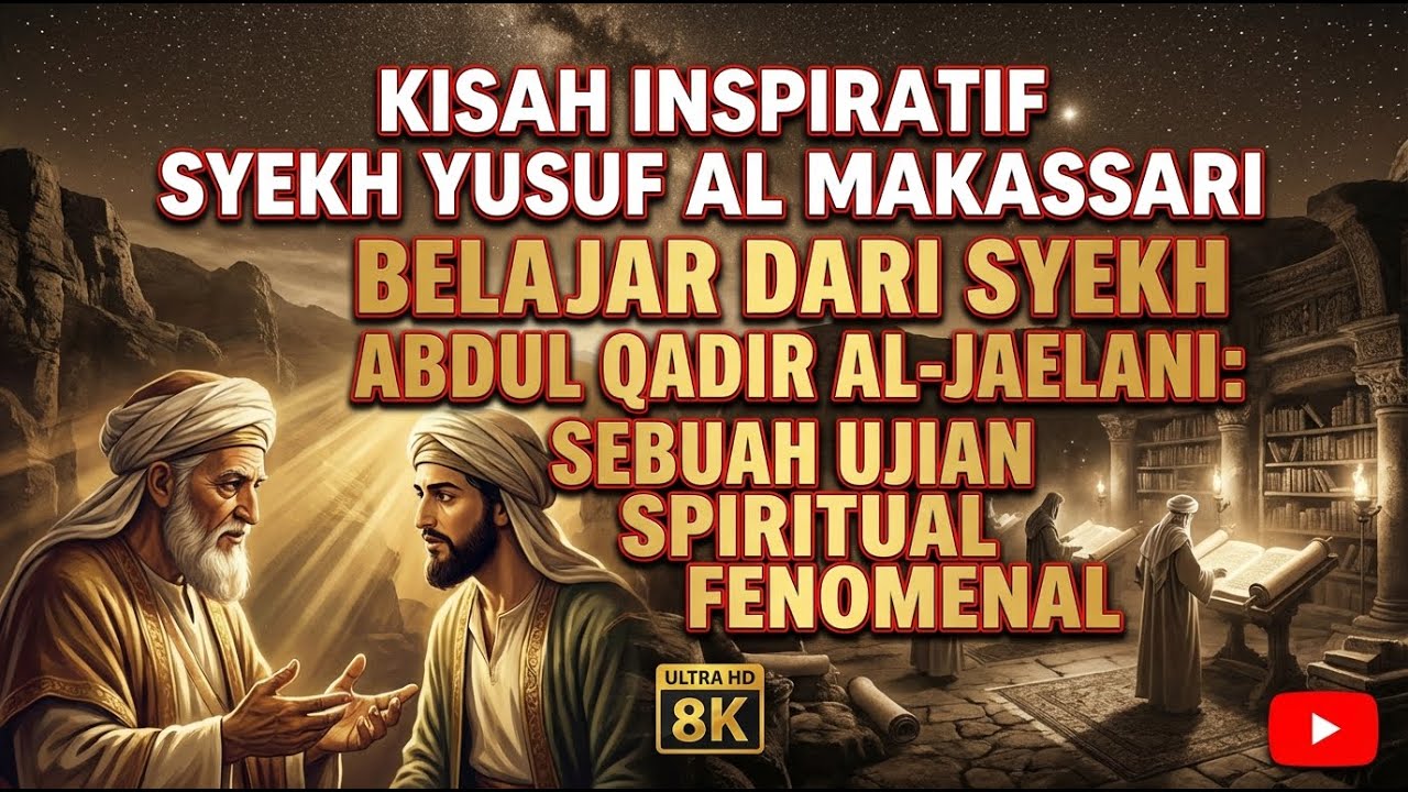 Perjalanan Spiritual Syekh Yusuf Al Makassari Bersama Syekh Abdul Qadir Al Jaelani Ujian dan Hikmah