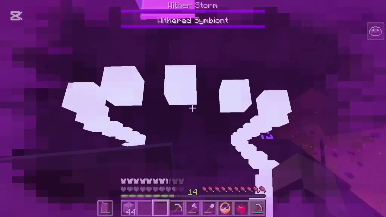Wither storm içimizden geçecek XD