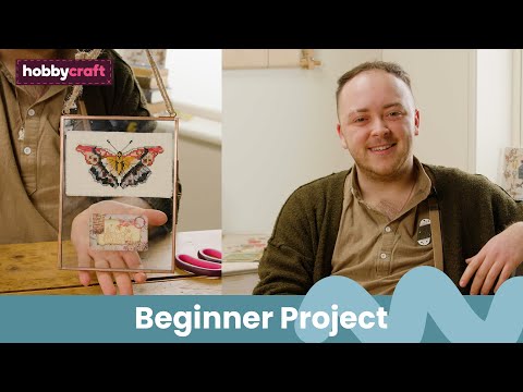 Cross Stitch Beginner Project | Get Started in Cross Stitch | Hobbycraft