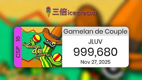 [DDRW] Gamelan de Couple (CSP 16) PFC