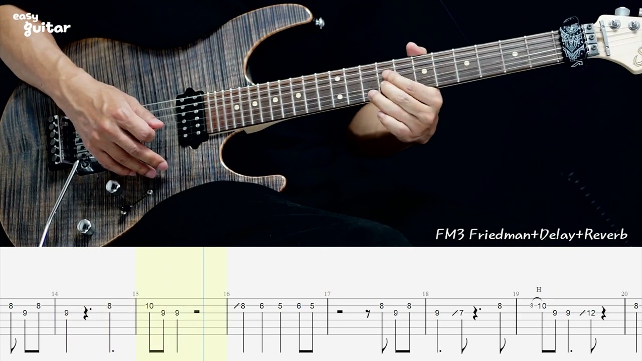 The Weeknd - Save Your Tears Guitar Lesson With Tab(Slow Tempo)