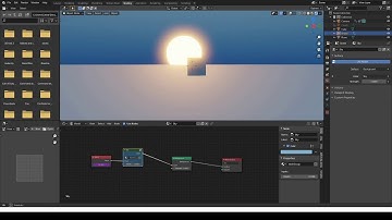 Procedural Sky in Blender 2.83