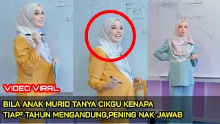 S4Tu F3Nomena Bila Tiap T4Hun Cikgu Mengandung ,Tapi Bol3H Pulak Pelajar Tanya M4Camtu
