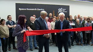 LEICESTER’S SPACE RESEARCH CENTRE OPENED BY LEADING PIONEERS