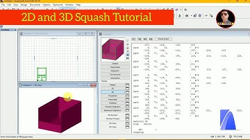 | Archicad Tutorial | - | Convert and Edit 2D and 3D Squash Tutorial in Scripting Method |