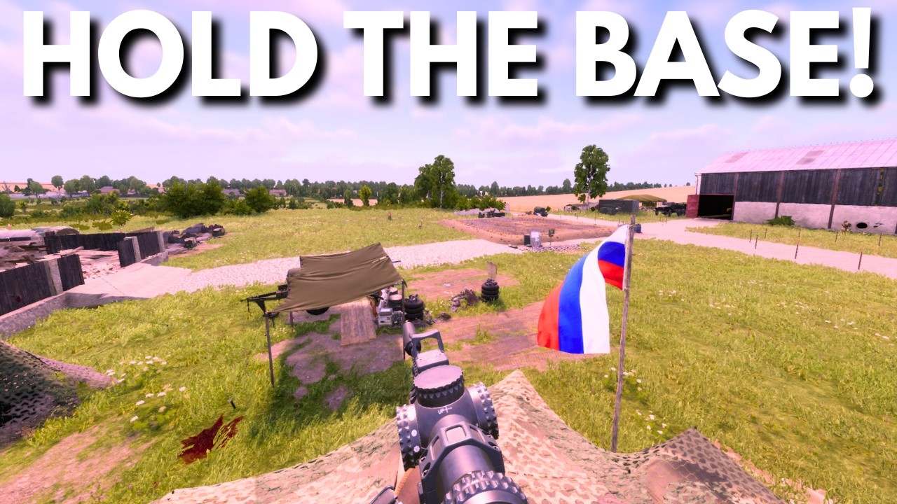 HOLDING A BASE IN ARMA REFORGER TO WIN THE GAME - YouTube