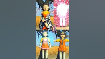 😍squid game doll c5 ai mentality #squidgame #squidgame2 #ai #ruinedbyai #shorts  #squidgamchallenge