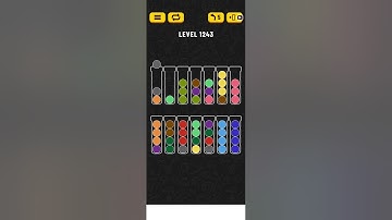 Ball sort level 1243