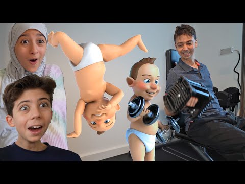 Dad Found A Breakdancing Weightlifting Baby 