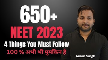 NEET 2023 100% Selection | Mock test | PYQ | Syllabus | @AmanSinghphysics #neet2023 #neet