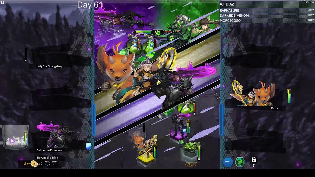 Battle Breakers (3 man 22-11  godly razor + nerfed lady sun and Gabe ^_^ )