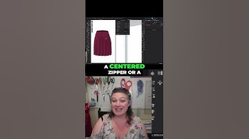 Learn More Zipper Tutorials in CLO3D #shorts