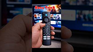 Fire TV Remote Hidden Features 🔥#shorts