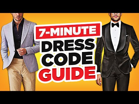 black tie dress code for men