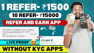 1 Refer- ₹1500 | Refer And Earn App | Best Refer And Earn Apps | Refer And Earn App Without Kyc screenshot 2