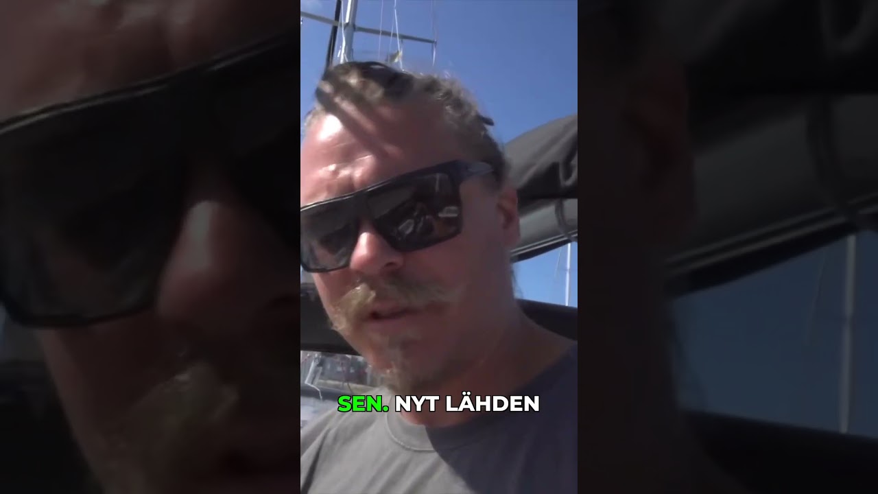 Miten lähteä ahtaasta satamasta tuulessa? ⛵