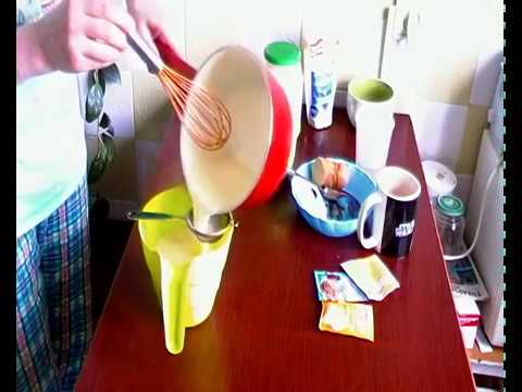 Приготовление сливочного мороженного в мороженице SUPRA ICS- 1207