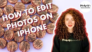Food Photo Editing | How to Edit Photos on iPhone screenshot 4