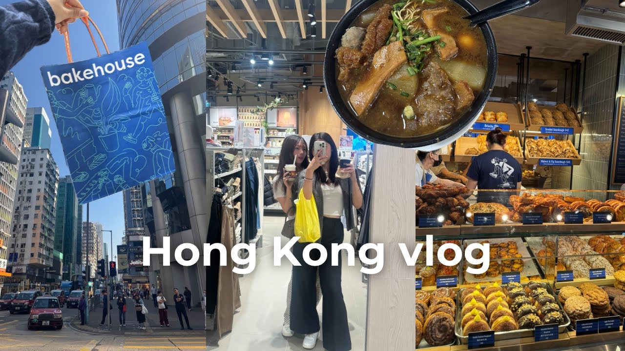Hong Kong Vlog 🇭🇰| Back home after a year, shopping, bakehouse and good food