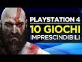 PlayStation 4: 10 giochi da avere assolutamente