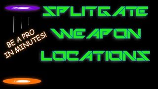 Splitgate for Beginner's: Weapon Location Guide!