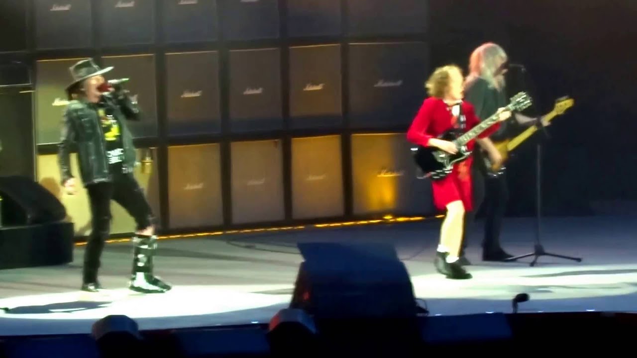 AC/DC & Axl Rose - HIGH VOLTAGE HD - Hamburg, Germany, May 26