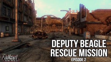 Deputy Beagle Rescue Mission | Fallout New Vegas (Ep 2)