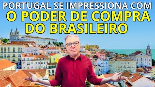 PORTUGAL DESCOBRE O Poder de compra Dos Brasileiros - Canal Kist na Europa 🇵🇹 🇧🇷