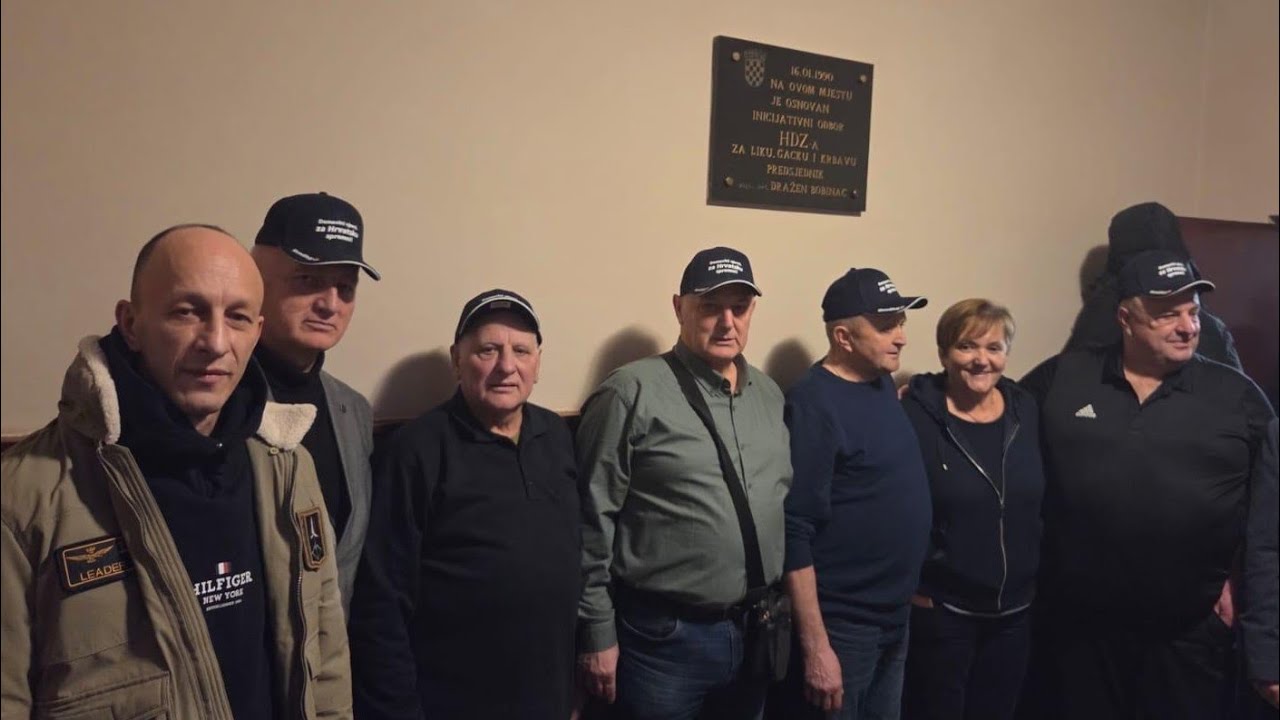 36. obljetnica osnutka HDZ-a za Liku, Gacku i Krbavu 18.01.2026.