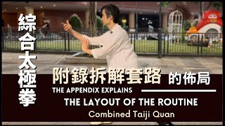 Combined Taiji Quan-The Appendix Explains the Layout of the Routine 綜合太極拳 附錄拆解套路的佈局