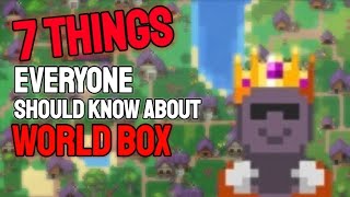 7 Things EVERYONE Should Know About WORLDBOX!