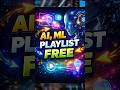 AI & ML Playlist FREE 🤖🔥 | Zero to Hero in Artificial Intelligence 🚀 #codilogy