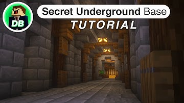 Minecraft: How to Build a Secret Underground Base (Tutorial)