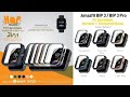 Hard Case Bumper 2in1 w/ Tempered Glass for Amazfit BIP 3 / BIP3 PRO