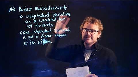 Multiple Regression - Assumptions and Unbiasedness