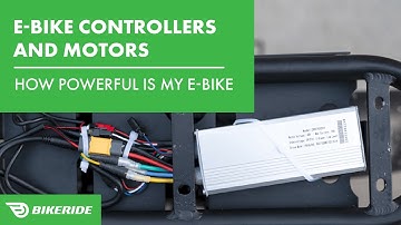E-Bike Controllers and Motors Explained - How Powerful Is My E-Bike Motor | BikeRide.com