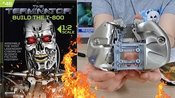 Build The Terminator T-800 Issue 48 - Assembling The Pelvis (Speed Build)