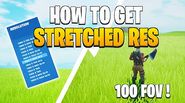 How to get Stretched Resolution in Fortnite Chapter 2 Season 6