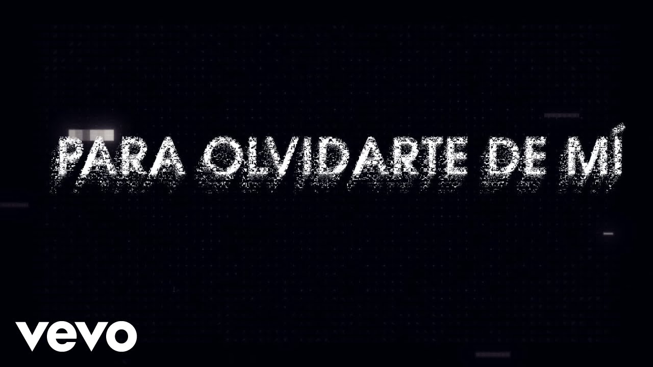 RBD - Para Olvidarte De Mí (Lyric Video)