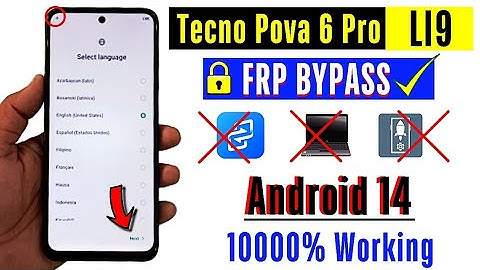 Tecno Pova 6 Pro Google/FRP Bypass Without PC | Tecno (LI9) Frp Unlock - Share Article Not Work 2025