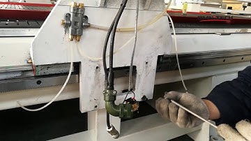 How to move out gantry from 2040 new gear box cnc router