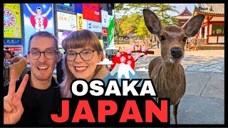 48 hours in Osaka and Nara, Japan | Making friends with Nara deer! | October 2023 | Lisa Preece
