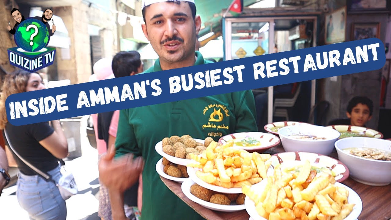 QUIZINE IN JORDAN: EPISODE 2 (INSIDE AMMAN'S BUSIEST RESTAURANT!)