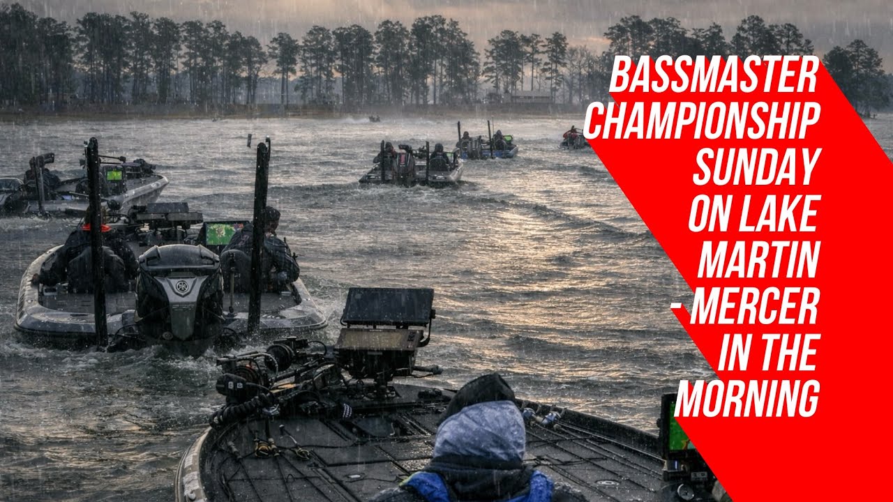 Bassmaster Championship Sunday on Lake Martin – Mercer in the Morning