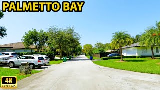 Palmetto Bay Florida Driving Through