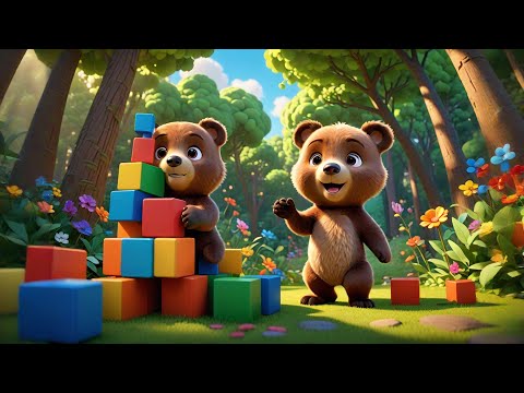 Two Baby Bears Build a House + More Nursery Rhymes & Kids Songs