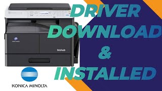 Konica Minolta Driver download#165en driver download #printer driver keyse download kore