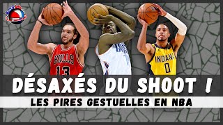 Les pires mécaniques et les pires shooteurs de l'histoire NBA 😱