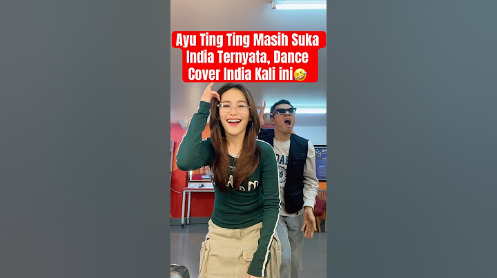 Ayu Ting Ting Masih Suka India Ternyata, Dance Cover India Kali ini🤣 #ayutingting #bollywood